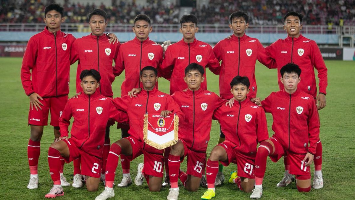 Ini rekor Timnas Indonesia U-16 di semifinal Piala AFF U-1. (Foto: ANTARA FOTO/MOHAMMAD AYUDHA)