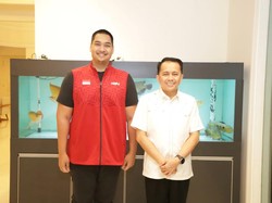 Tancap Gas, Pj Gubsu Agus Fatoni Bertemu Menpora Bahas Kesiapan PON