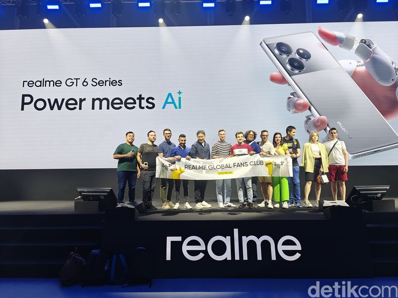 Penggemar internasional Realme