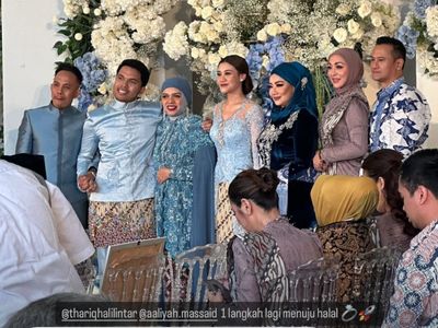 Adu Gaya Geni Faruk & Reza Artamevia Berkebaya di Pertunangan Thariq-Aaliyah