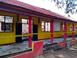 SMPN 1 Woha Ludes Terbakar, Kerugian Capai Rp 2 Miliar