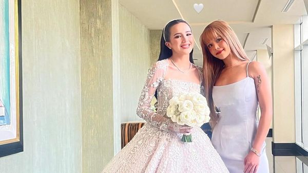 8 Foto Sorn eks CLC Jadi Bridesmaid Beby Tsabina, Bikin Fans KPop Gempar