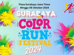 Yuk Ikut Surabaya Color Run Festival 2024, Ini Jadwal dan Cara Daftarnya
