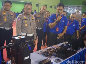 Pertama di Indonesia, Polda Jatim Gelar Mahameru Electric Vehicle Innovation