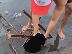 Geger Penemuan Mayat Bayi Perempuan di Pantai Cucukan Gianyar