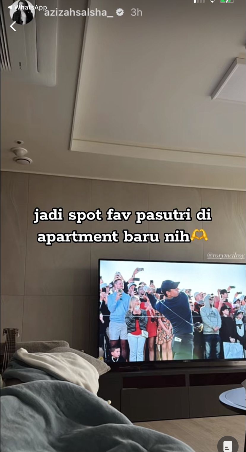 Apartemen Pratama Arhan dan Azizah Salsha di Korea