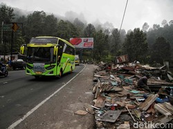 Pembongkaran Tahap 2 Kios Pedagang di Puncak Bogor Dilakukan 25 Agustus