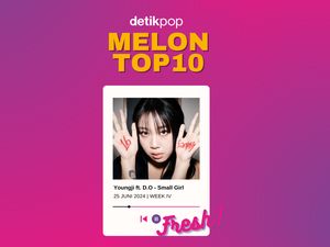 Small Girl Lee Young Ji Feat. D.O Hadapi Armageddon di Chart