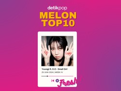 Small Girl Lee Young Ji Feat. D.O Hadapi Armageddon di Chart