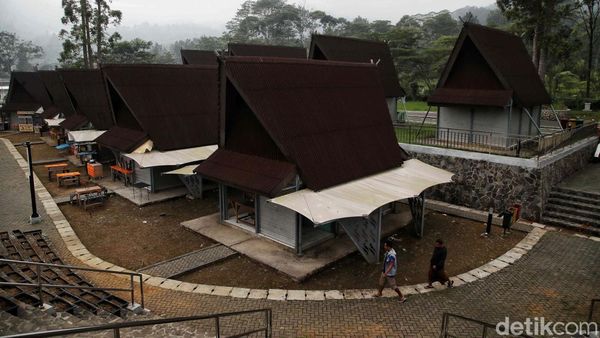 Potret Rest Area Gunung Mas, Tempat Relokasi PKL Jalur Puncak