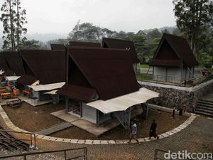 Potret Rest Area Gunung Mas, Tempat Relokasi PKL Jalur Puncak