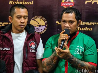 Tampang Virgoun Berbaju Tahanan, Minta Maaf Pakai Sabu
