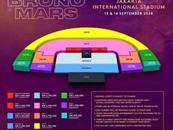 Harga Tiket Bruno Mars Jakarta 2024 dan Jadwal Penjualannya, Cek di Sini!