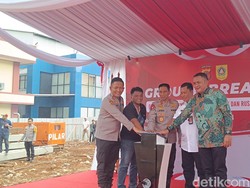 Kapolda Jabar Groundbreaking Pembangunan 2 Gedung di Polres Bogor