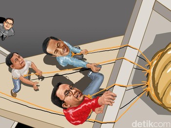 Berebut Anies di Pilkada Jakarta Berebut Anies di Pilkada Jakarta