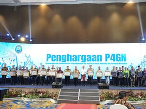 Pj Gubernur-Kapolda Riau Diganjar Penghargaan P4GN dari BNN RI