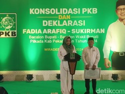 PKB Deklarasikan Pasangan Fadia Arafiq-Sukirman Maju Pilkada Pekalongan
