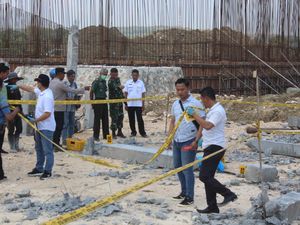 Kuli Bangunan Asal Kediri Tewas Ketiban Tiang Beton di Jiken Blora