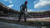 Pengerjaan ini menjadi salah satu bentuk pelayanan GBK untuk mengakomodir kebutuhan publik di stadion baik untuk sepakbola maupun konser.