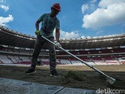 Pengerjaan ini menjadi salah satu bentuk pelayanan GBK untuk mengakomodir kebutuhan publik di stadion baik untuk sepakbola maupun konser.