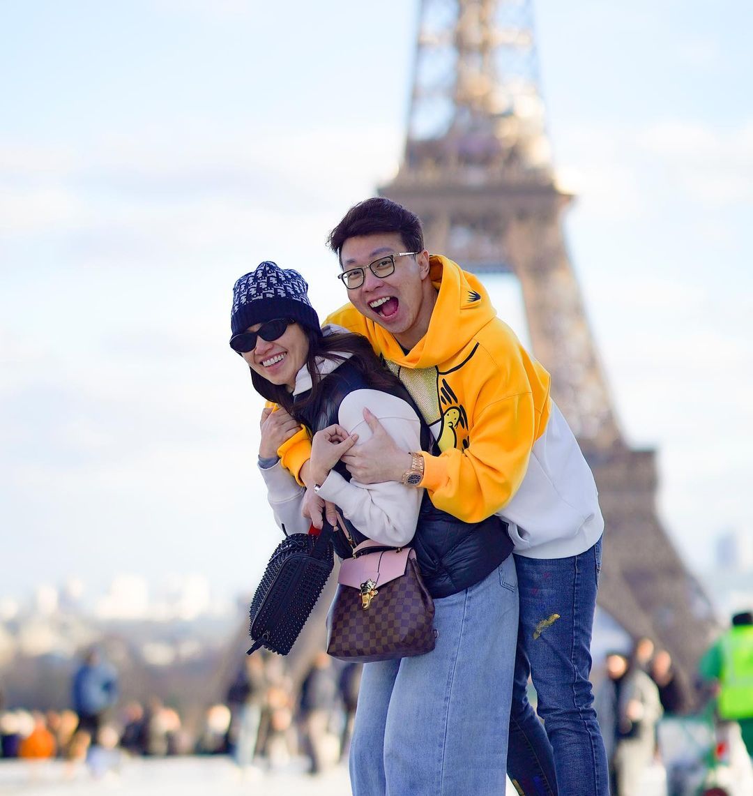 Richard Lee dan Istri