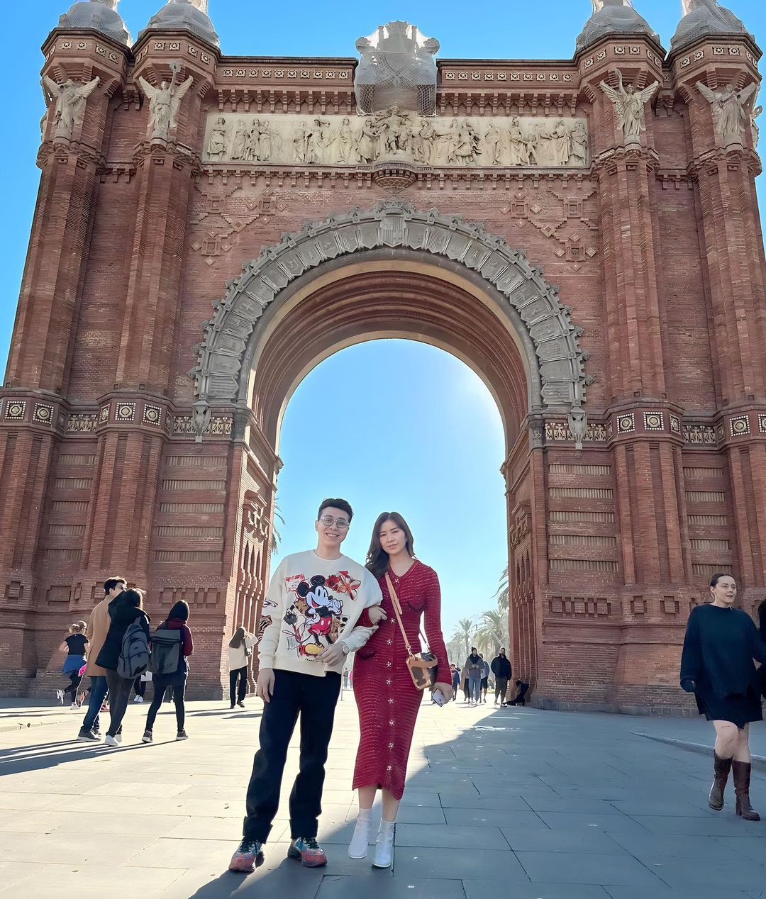 Richard Lee dan Istri