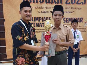 Keren! Siswa MTs di Pati Ini Raih Medali Emas Olimpiade Nasional Matematika Keren! Siswa MTs di Pati Ini Raih Medali Emas Olimpiade Nasional Matematika