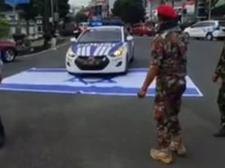 Klarifikasi Polres Banjarnegara soal Mobil Polisi Lindas Bendera Israel