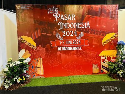 Begini Ramainya Pasar Indonesia di Den Haag Belanda
