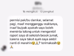 Viral Murid Minta Tolong Petugas Damkar Ambil Rapor, Alasannya Bikin Kasihan