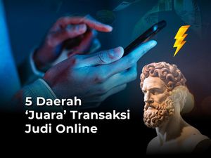 5 Daerah Juara Transaksi Judi Online 5 Daerah Juara Transaksi Judi Online