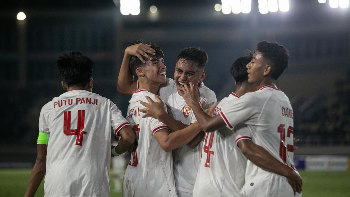Link live streaming Timnas Indonesia U-17 vs Timnas Kuwait U-17 malam ini. (Foto: ANTARA FOTO/Mohammad Ayudha)