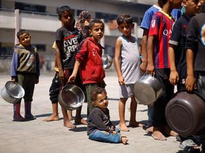 Bencana Kelaparan Kian Nyata, Warga Gaza Kesulitan Dapat Makan dan Air Bencana Kelaparan Kian Nyata, Warga Gaza Kesulitan Dapat Makan dan Air