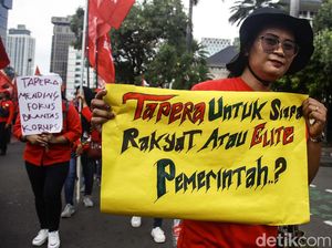 Buruh Demo Tolak Tapera, Pemerintah Bilang Begini Buruh Demo Tolak Tapera, Pemerintah Bilang Begini