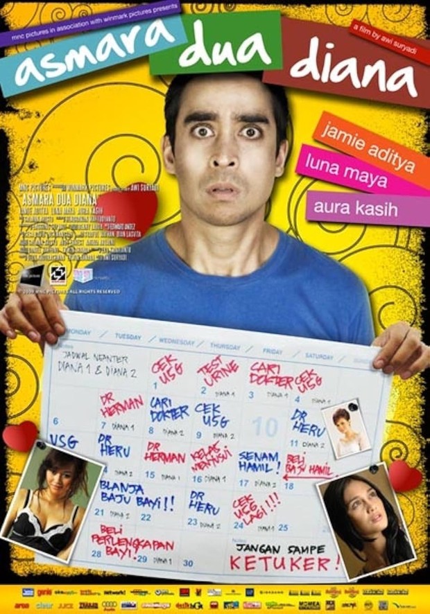 Film Asmara Dua Diana (2009)/Foto: MNC Pictures