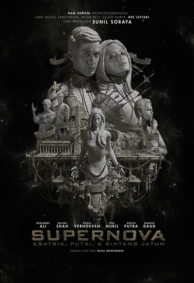 Film Supernova: Ksatria, Putri, & Bintang Jatuh (2014)/Foto: Soraya Intercine Film PT
