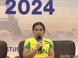 Gregoria Tembus 16 Besar Bulutangkis Olimpiade 2024