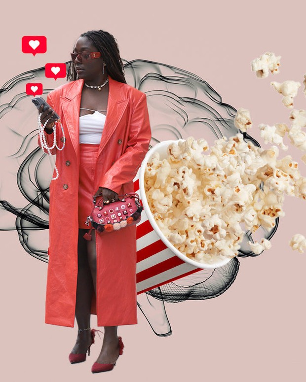 ilustrasi Popcorn Brain