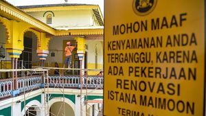 Istana Maimun Medan Direnovasi