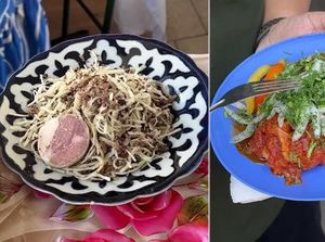 Liburan ke Uzbekistan, Food Vlogger Ini Cicip Spaghetti Kuda! Liburan ke Uzbekistan, Food Vlogger Ini Cicip Spaghetti Kuda!