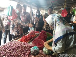 TPID Sumut Sidak Pasar Palapa Medan, Harga Bahan Pokok Terpantau Stabil Hari Ini