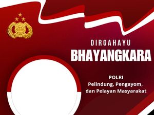 20 Twibbon dan Ucapan HUT Ke-78 Bhayangkara Tahun 2024