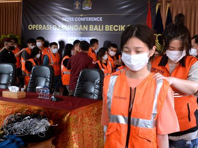 103 WN Taiwan Sindikat Scamming Ditangkap di Bali