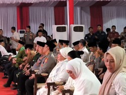 Kapolri-Panglima TNI-JK Hadiri Doa Lintas Agama Jelang Hari ke-78 Bhayangkara