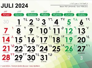 Tanggal Hijriah Hari Ini 27 Juli, Cek Infonya di Sini! Tanggal Hijriah Hari Ini 27 Juli, Cek Infonya di Sini!