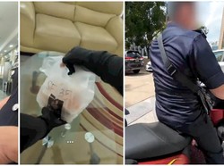Kocak! Pengantar Makanan Ini Diantar Polisi Sampai ke Rumah Pelanggan