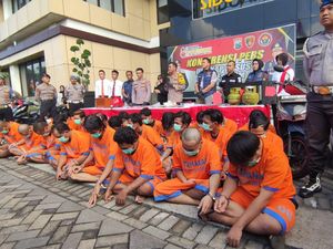 70 Tersangka Pencurian-Pengeroyokan di Sidoarjo Diringkus Selama 12 Hari 70 Tersangka Pencurian-Pengeroyokan di Sidoarjo Diringkus Selama 12 Hari