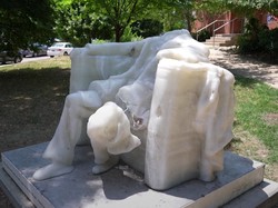 Panas Brutal Cuaca AS, Patung Lilin Abraham Lincoln Meleleh