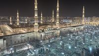Potret Kemegahan Masjid Nabawi di Madinah