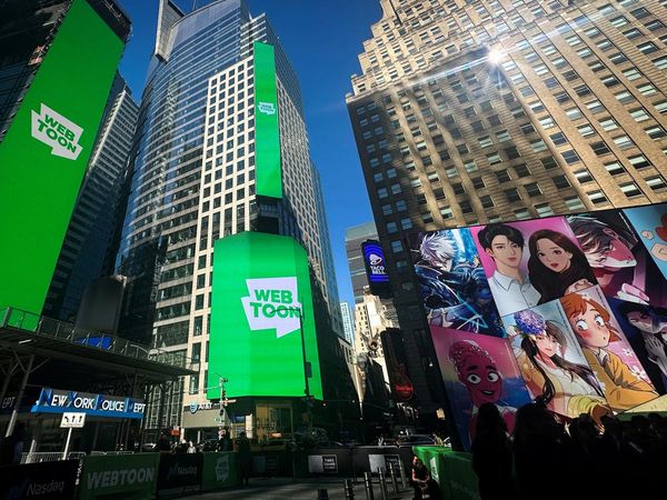 Saham Komik Online Webtoon Melonjak 14 Persen Saat Debut di Nasdaq